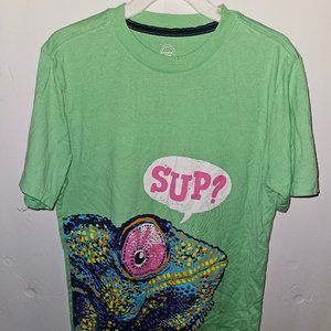 Boys Green Wonder Nation T-Shirt Size L